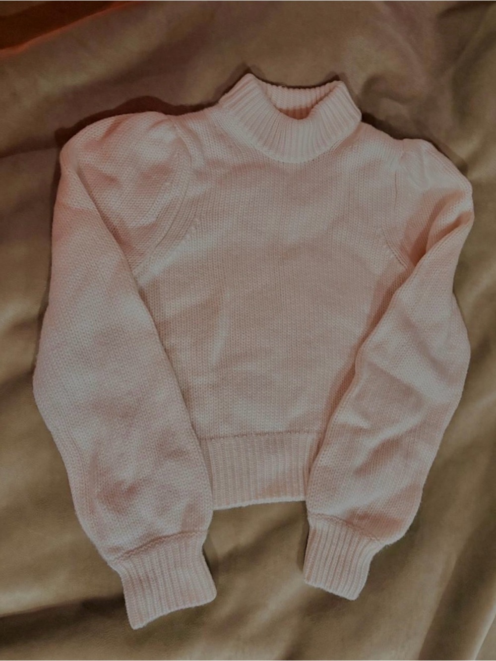 Aritzia Cream Merino wool Sweater